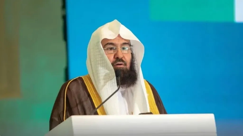 الشيخ الدكتور عبدالرحمن السديس؛ رئيس الشؤون الدينية بالمسجد الحرام والمسجد النبوي