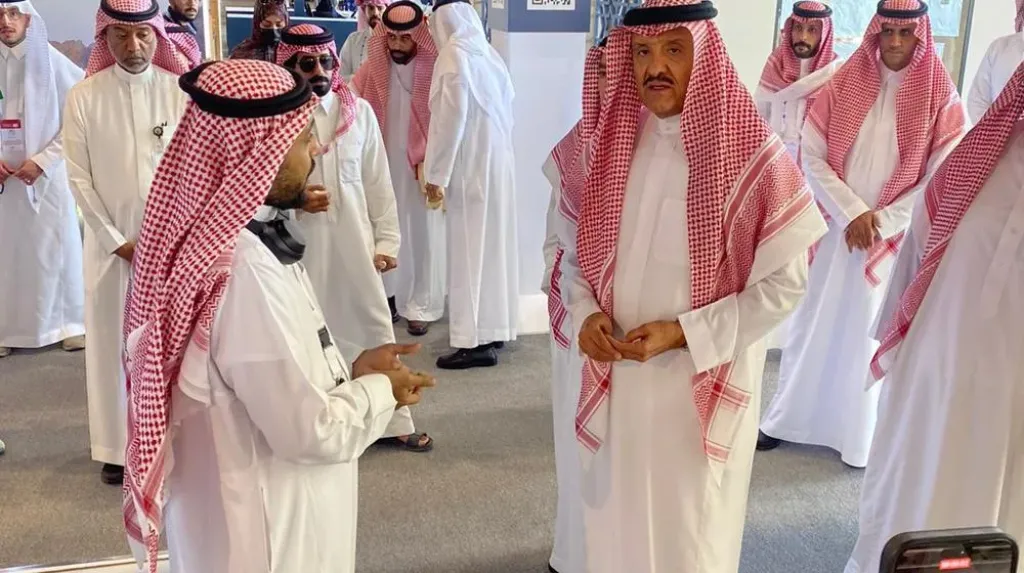 جانب من مشاركة سماوي في معرض الرياض للكتاب